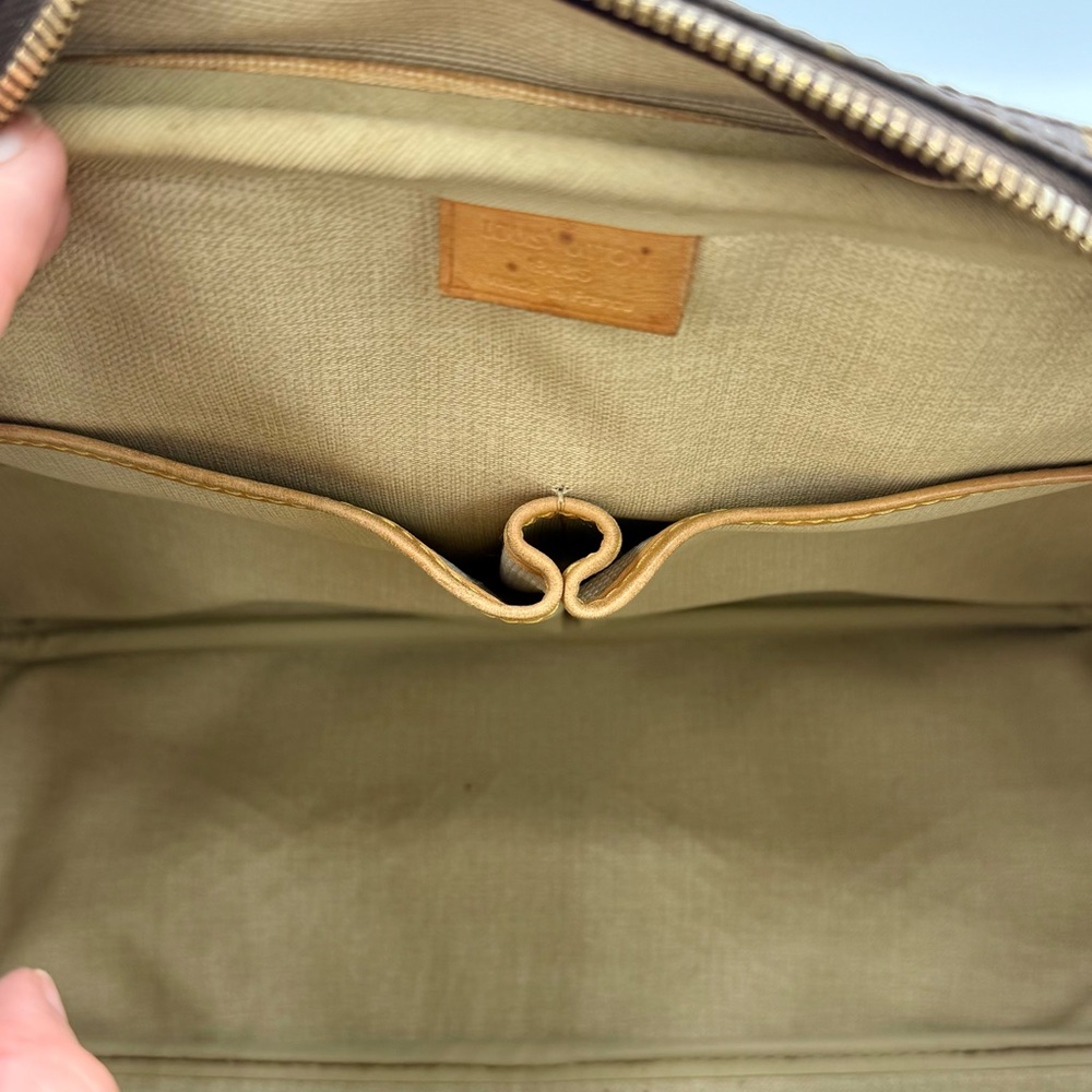 Louis Vuitton LV Monogram Deauville Hand Bag Vintage #53176A - Picture 9 of 11